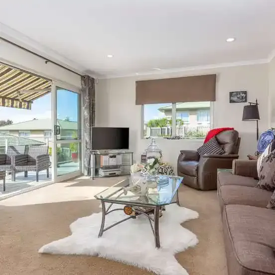 Living room seating area